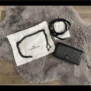 Coach Convertible Belt Bag w/ Quilting And Rivets